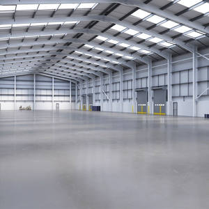 Solution galvanisée de bâtiment en métal d'immersion chaude lourde industrielle de cadre de tissu de structure métallique pour l'usage d'entrepôt - Product Image 5