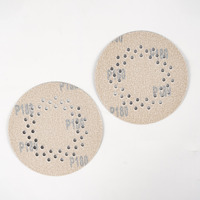 Disques de ponçage multi-trous à crochets et boucles pour ponceuse orbitale, papier abrasif pour le bois, le métal et la rénovation de carrosserie automobile