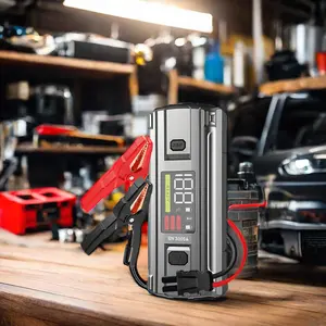 Fabrieksprijs Product Veiligheid 3000a Voertuigen Jumper Kabel Auto Acculader Jump Starter 20000Mah