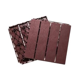 Installation facile en plastique, bois, plancher extérieur, balcon Wpc, carrelage de terrasse - Product Image 1