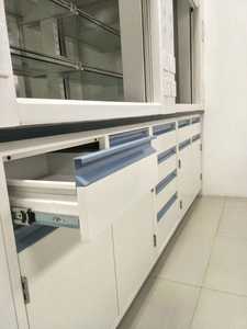 ตู้ดูดควันเคมีแบบตั้งโต๊ะ - ตู้ดูดควันในห้องปฏิบัติการพร้อมระบบระบายอากาศ, ปรับความเร็วลมได้, ตู้ดูดควันแบบมีตู้เก็บของ - Product Image 5