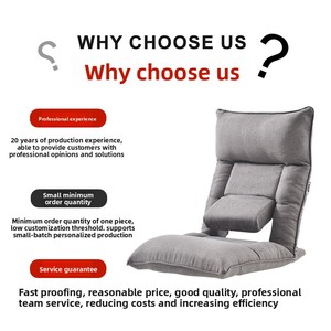 Sofá Reclinable Moderno Plegable Personalizable Kino, Silla <span class=keywords><strong>de</strong></span> Oficina Ergonómica con Soporte Lumbar, Tela <span class=keywords><strong>para</strong></span> Sala <span class=keywords><strong>de</strong></span> Estar, Dormitorio y Hogar - Product Image 5
