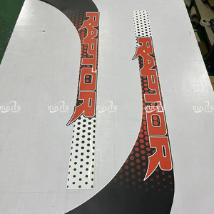 Etiqueta engomada del coche de alta calidad 3D letras de calcomanía de puerta trasera elevada para Ford F150 2018-2020 plástico de recogida - Product Image 6