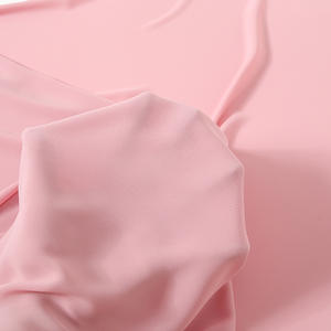 2024 Nieuwe hoogwaardige effen gekleurde gedraaide polyester chiffon lange sjaal pincetten rechte hoek rand all-match kinder ademend - Product Image 4