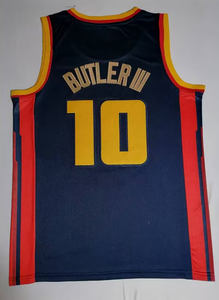 2025 nuovo noi americano 10 Jimmy Butler III ricamo cucito all'ingrosso pronto per la spedizione di basket maglie - Product Image 5