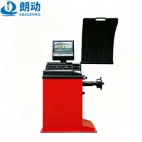 Équilibreuse de roues numérique automatique pour pneus de voitures et SUV, fixation rapide, affichage LED, auto-étalonnage, équipement d'atelier et de garage