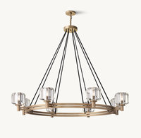 Lampe suspendue rectangulaire en cristal faite à la main éclairage de salon d'hôtel de luxe moderne personnalisé facile à accrocher avec base d'ampoule E12