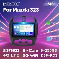 Système vidéo de voiture MEKEDE MS, caméra panoramique 360° pour MAZDA 323, écran tactile, autoradio AM FM