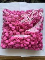 EG-C009 Vente Chaude 3.5 Cm Mini Artificielle Pe Mousse Rose Fleurs Têtes pour La Maison De Mariage Décoration Accessoires