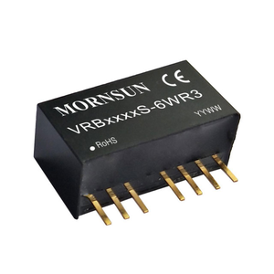 VRB2405S-6WR3 DC/DC <b>Converter</b> SIP Package Wide Input and Regulated MORNSUN Isolated Wide <b>Voltage</b> Input Power 6W 5V 1200mA 18-36V - Product Image 1