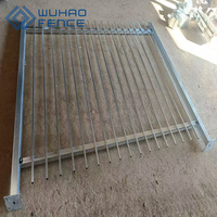 Nueva Valla de Hierro Forjado para Jardín, Diseño Moderno, Valla Decorativa de Metal, Precios de Vallas de Hierro Forjado