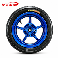 Roue Supermoto KABIN en verre bleu de 12 pouces, pneu Kenda 90/90-12, jante Yozma Tuttio, pneus de moto Sur Ron E-Dirt Bike