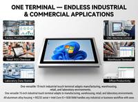 Tablette industrielle avec écran tactile capacitif, ordinateur de jeu, écran d'ordinateur, PC tout-en-un, coût
