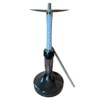 Nouveauté en vente chaude, fabrication chinoise, narguilé à fumer, chicha écologique, ensemble de narguilé en verre