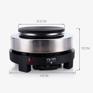 Mini Fornello Elettrico 500W 220V, Piastra Riscaldante Multifunzione per Latte, Acqua, Caffè, Elettrodomestico da Cucina - Product Image 2