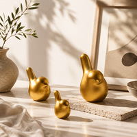 Série d'objets décoratifs créatifs en vinyle et plastique, style luxe léger, présentoirs multifonctionnels pour salons, bureaux et tables (40 pièces)