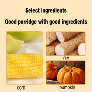 Polenta de Calabaza Instantánea, Cubeta de 500g, Desayuno Saludable, Sustituto de Comida, Preparación Fácil, <span class=keywords><strong>Sin</strong></span> <span class=keywords><strong>Gluten</strong></span>, <span class=keywords><strong>Sin</strong></span> Azúcar, <span class=keywords><strong>Papilla</strong></span> para Adultos, Nutritiva - Product Image 4