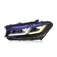 Thunder Blue Sourcil LED DaytimeSteeringLens Éclairage Ambiant Led Car pour BMW Série 5 G30 18-20 Modification de l'assemblage des phares