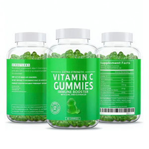 Goma de Vitamina C con Forma de Oso Naranja, Compatible con Sistema Inmunológico Saludable, Vegetariano Sin Gluten, 250mg, OEM, Etiqueta Privada - Product Image 2