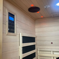 Sauna de Infrarrojos de Luz Roja para 1 Persona, Uso Doméstico, para Gimnasio o Apartamento