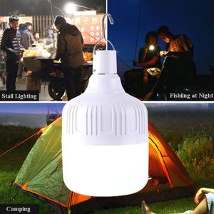 Lámpara LED Solar Recargable Portátil para Camping, Linterna para Emergencias al Aire Libre, Bombilla para Tienda de Campaña - Product Image 1