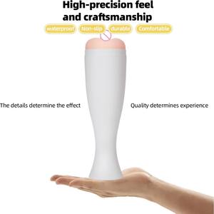 Cangkir pesawat penghisap Manual Pria, mainan seks berbentuk jam pasir desain kreatif untuk pria - Product Image 4