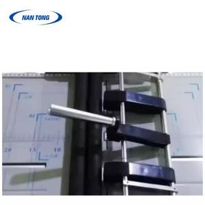 Máquina de encuadernación y plegado de sobremesa Nantong 8200A, fabricante de folletos A3 de alta precisión para uso en oficina - Product Image 4