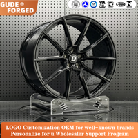 Jantes forgées GUDE DCTC 18-22 pouces 5x112 5x114.3 5x120 finition brillante pour BMW Mercedes Audi