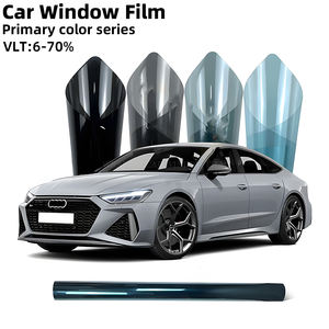 Película de tinte para ventana automotriz, envoltura de <span class=keywords><strong>vinilo</strong></span> con cambio de Color de alto brillo, <span class=keywords><strong>protección</strong></span> UV, aislamiento térmico para <span class=keywords><strong>ventanas</strong></span> de automóviles - Product Image 1