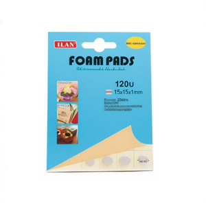 ILAN <b>Foam</b> <b>Pads</b> 120U 15x15x1mm Adhesive Craft Supplies - Product Image 1