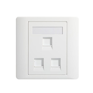 3 cổng Giao diện mạng Bảng điều khiển Mạng Máy Tính ổ cắm mặt tấm RJ45 <span class=keywords><strong>Jack</strong></span> <span class=keywords><strong>CAT5e</strong></span> CAT6 <span class=keywords><strong>Keystone</strong></span> <span class=keywords><strong>Jack</strong></span> tường Ổ cắm ổ cắm - Product Image 1