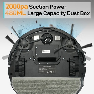 Tốt Nhất Nhà Thông Minh Robot Máy Hút Bụi Tự Động Lau Ướt Và Khô Tuya 3 Trong 1 Đa Chức Năng Quét Quét Máy Hút Bụi Robot - Product Image 3