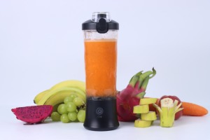 Coctelera de proteínas de 600ml, licuadora portátil deportiva, Extractor de jugo, licuadora eléctrica portátil de jugo de fruta fresca, exprimidor mezclador USB - Product Image 3