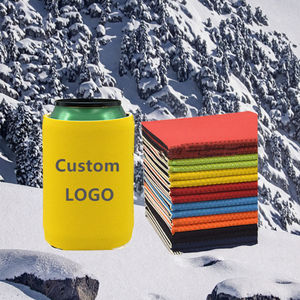 2025 yeni özel Logo Premium katlanabilir neopren içecek güdük soğutucu çanta reklam prim süblimasyon soğutucu çanta hediye - Product Image 2