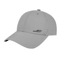 Casquette Snapback Homme Personnalisée à 6 Panneaux avec Patch en Caoutchouc, Chapeau de Golf en Nylon Performance à Découpe Laser, Vente en Gros