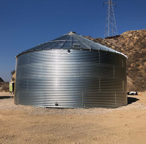 Réservoir <span class=keywords><strong>de</strong></span> stockage <span class=keywords><strong>d</strong></span>'<span class=keywords><strong>eau</strong></span> en acier ondulé Réservoir <span class=keywords><strong>d</strong></span>'<span class=keywords><strong>eau</strong></span> <span class=keywords><strong>de</strong></span> <span class=keywords><strong>pluie</strong></span> Irrigation Fire Réservoir galvanisé rond cylindrique - Product Image 3