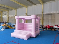 Château Gonflable Rose Sucré en PVC pour Filles, Idéal pour Fêtes, Mariages, Location et Jeux en Jardin – Vente en Gros Usine