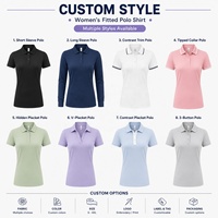 Polo Personalizado para Mujer, Premium, Modal Refrigerante, Cuello con Ribete en Contraste, Uniforme de Trabajo