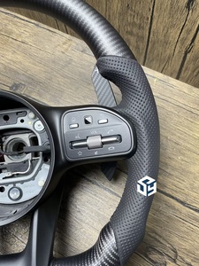 Volante de Fibra de Carbono Personalizado para Mercedes Benz GLK GLC <span class=keywords><strong>A180</strong></span> A260 C200 C260 E200 E260 E300 W204 W212 Específico para el Vehículo - Product Image 4