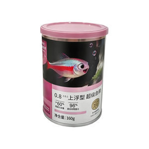 عينات من علب الصفيح المستديرة للمشروبات والأطعمة والأسماك مع غطاء سهل الفتح لتعليب الأسماك - Product Image 1