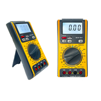 Multimeter Digital VA16 Penguji Kabel Jaringan RJ45 RJ11 Penguji Saluran Telepon Baterai 1.5 6 9V DC AC Voltmeter Ohm Volt Amp