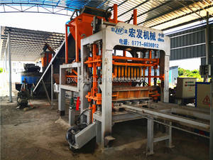 Interlocks Mesin Pembuat Bata Semen Balok T dan Blok Berongga untuk Lantai Pembuat Blok Decking Otomatis - Product Image 5