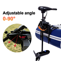 Moteur Hors-Bord Électrique 12V pour Bateau de Pêche, Kayak, et Embarcation à Pagaies – Hélice en Caoutchouc à Vendre