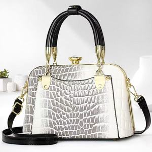 Sac Coquille Femme 2026 Nouvelle Tendance Sac à Main en Cuir Brillant Motif Crocodile Sac Bandoulière Unique - Product Image 4