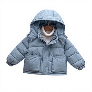 ZCX100 Nouvelle veste d'hiver à capuche zippée de style coréen, vêtements décontractés pour garçons - Product Image 3