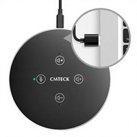 CMTECK ZM350 OEM Speakerphone USB Kantor Langsung dari Pabrik, Mikrofon Desktop Konferensi Omni-directional untuk Rapat, Portabel