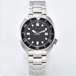 Men's Stainless Steel Waterproof Sports <b>Mechanical</b> <b>Watch</b> with Luminous Diving Display Automatic NH35 Movement - Product Image 2