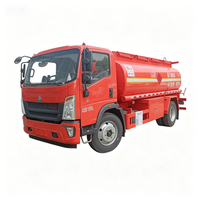 Camion-citerne de ravitaillement mobile 4x2, réservoir de carburant de 10,2 m³, citerne à huile en acier au carbone avec fonction de pompage pour chantier de construction
