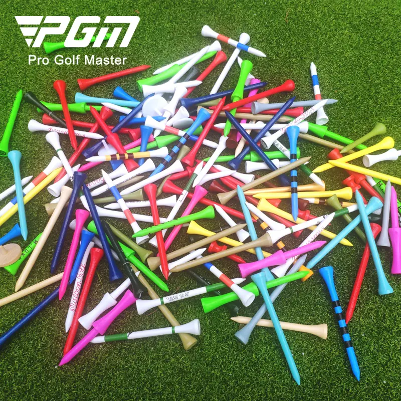 PGM Colorful Kustom Massal Kayu Golf Tees