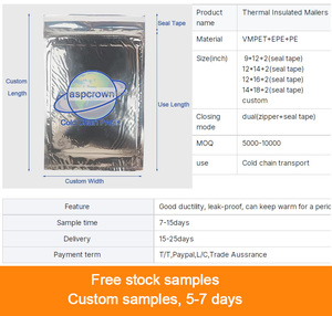 Mát lá chắn cách nhiệt Túi cách nhiệt cách điện bọt bưu phẩm cho y học và tạp hóa cho siêu thị sử dụng - Product Image 5